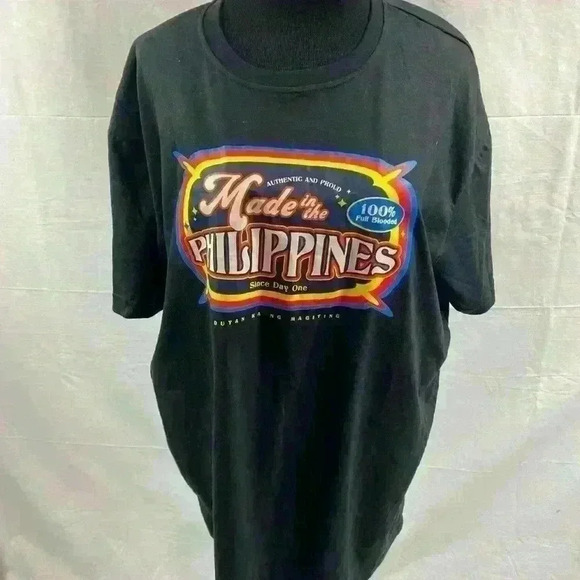 My Philippines Shirt Mens Made In The Philippines Since Day One 100% Full Blood - Picture 1 of 5